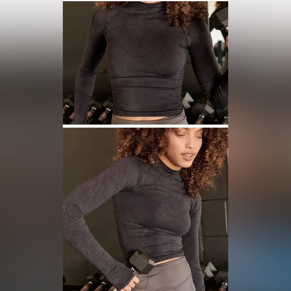 NWOT: Free people Movement Women’s crop top with perforation size m/l